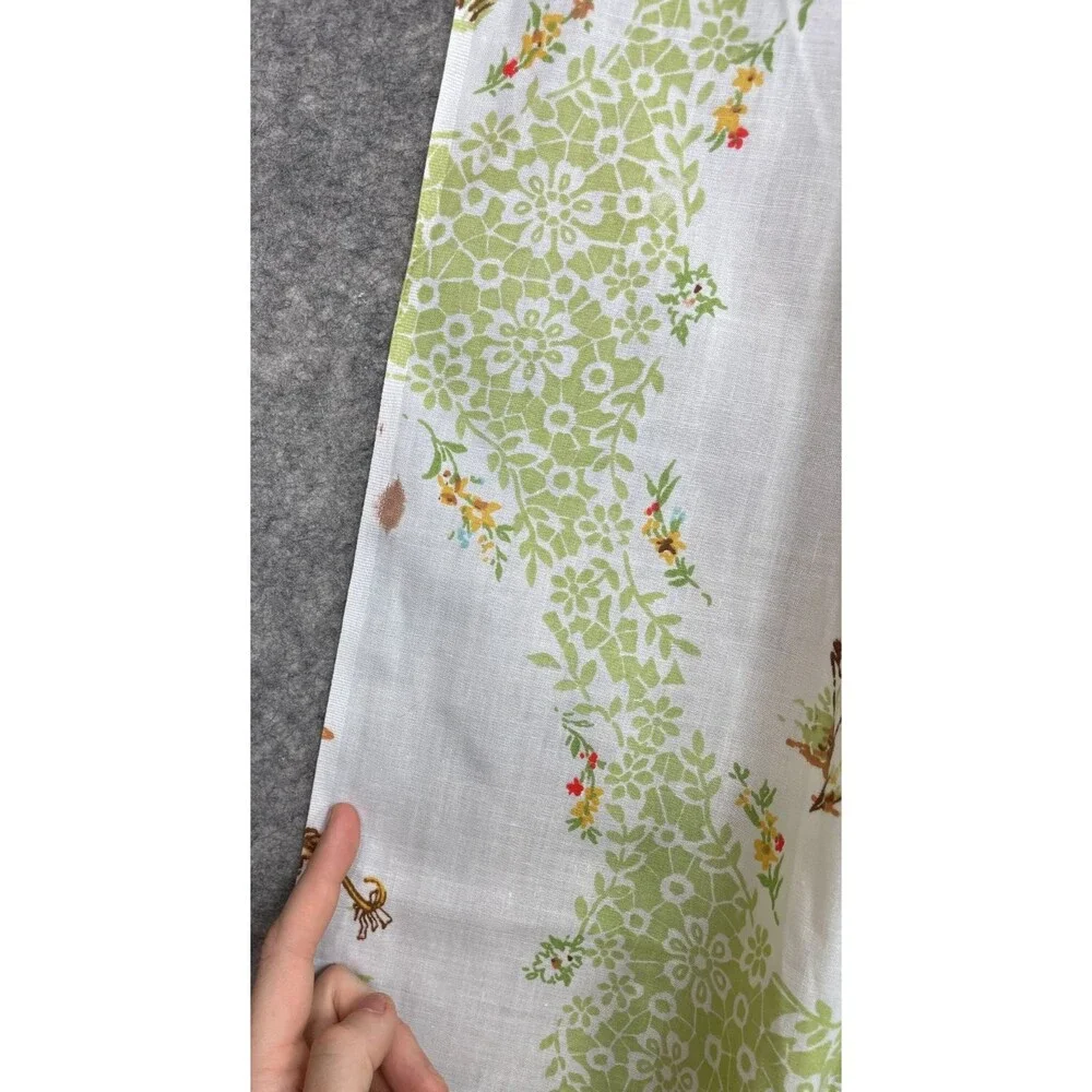Vintage Holly Hobbie Curtain Panel American Greetings 1970s 70s Rare 29x31.5